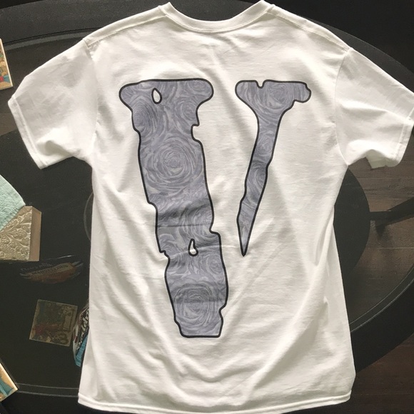 VLONE X Pop smoke the Woo white T-shirt - Picture 2 of 5